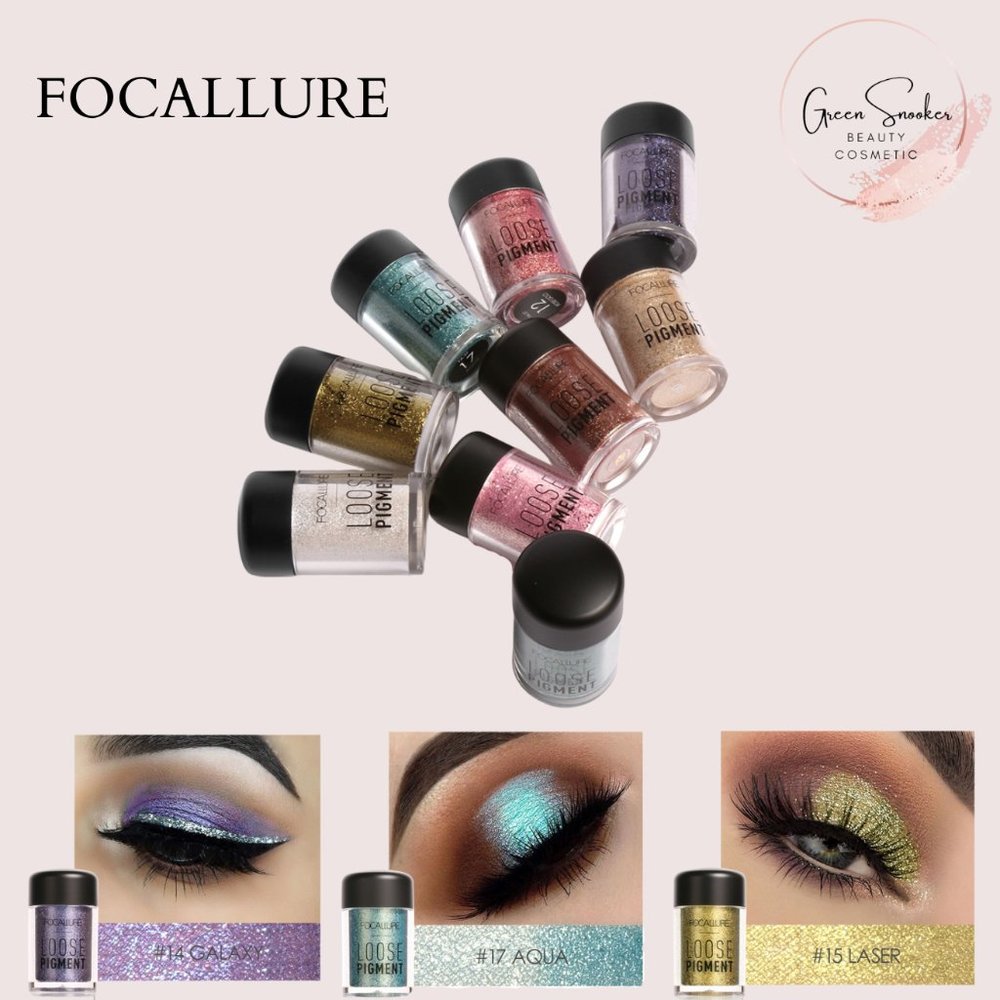 FOCALLURE Loose Glitter Pigments Eye Shadow